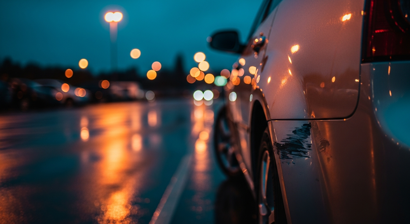 Rayure sur ma voiture dans un parking : les bonnes démarches